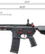 Lancer Tactical Gen 2 Hellion M-LOK 7" Airsoft M4 AEG Core Series (Color: Black & Red)(No Battery and Charger)