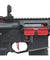 Lancer Tactical Gen 2 Hellion M-LOK 7" Airsoft M4 AEG (Color: Black & Red)