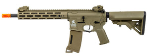 Lancer Tactical Gen 3 M-LOK 10" Airsoft M4 AEG (Color: Tan)