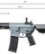 Lancer Tactical Gen 2 Hellion M-LOK 7" Airsoft M4 AEG Core Series (Color: Grey & Black)(No Battery and Charger)