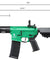 Lancer Tactical Gen 2 CQB M4 AEG Rifle Core Series (Color: Green & Black)(No Battery and Charger)