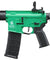 Lancer Tactical Gen 2 CQB M4 AEG Rifle Core Series (Color: Green & Black)(No Battery and Charger)