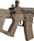 Lancer Tactical Airsoft Gun 370 - 395 FPS Enforcer NIGHT WING Skeleton AEG - TAN