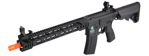 Lancer Tactical Airsoft Rifle Gun 370 - 395 FPS Enforcer Hybrid Gen 2 BATTLE HAWK 14" AEG (BLACK)