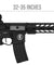 Lancer Tactical Airsoft Gun 370 - 390 FPS Enforcer BATTLE HAWK 14" AEG - BLACK