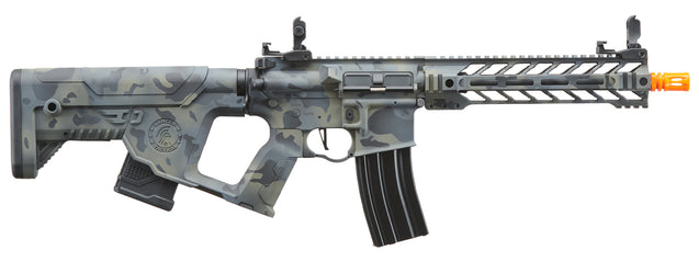 Lancer Tactical Proline Enforcer Battle Hawk 10" M4 Airsoft Rifle w/ Alpha Stock (Cerakote Color: Multicam Black)
