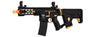 Lancer Tactical Airsoft Gun 370 - 395 FPS Enforcer BATTLE HAWK 7" Skeleton AEG w/ Alpha Stock - GOLD