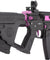 Lancer Tactical Airsoft Gun 370 - 395 FPS Enforcer BATTLE HAWK 7" Skeleton AEG - BLACK/PURPLE