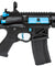Airsoft Gun Lancer Tactical Enforcer Gen 2 Battle Hawk 4" PDW AEG (Color: Black / Blue)