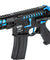 Airsoft Gun Lancer Tactical Enforcer Gen 2 Battle Hawk 4" PDW AEG (Color: Black / Blue)