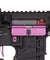 Lancer Tactical ProLine Battle HAWK 7" PDW Skeleton AEG [HIGH FPS] (BLACK/PURPLE)
