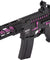 Lancer Tactical ProLine Battle HAWK 7" PDW Skeleton AEG [HIGH FPS] (BLACK/PURPLE)
