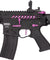 Lancer Tactical ProLine Battle HAWK 7" PDW Skeleton AEG [HIGH FPS] (BLACK/PURPLE)