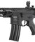 Airsoft Gun Lancer Tactical Proline 7" M-LOK Battle Hawk Airsoft AEG w/ Stubby Stock (Color: Black)