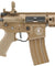 Airsoft Gun Lancer Tactical Proline 7" M-LOK Battle Hawk Airsoft AEG w/ Stubby Stock (Color: Tan)