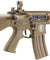 Airsoft Gun Lancer Tactical Proline 7" M-LOK Battle Hawk Airsoft AEG w/ Stubby Stock (Color: Tan)