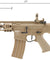 Airsoft Gun Lancer Tactical Proline 7" M-LOK Battle Hawk Airsoft AEG w/ Stubby Stock (Color: Tan)