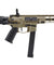 Lancer Tactical Gen 2 9mm Battle X CQB Carbine Airsoft AEG (Color: Tan)