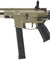 Lancer Tactical Gen 2 9mm Battle X CQB Carbine Airsoft AEG (Color: Tan)