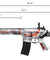 Lancer Tactical Archon 14" M-LOK Proline Series M4 Airsoft Rifle w/ Alpha Stock (Cerakote Color: Asiimov)