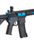 Lancer Tactical Gen 3 Archon 9" M-LOK M4 Airsoft Rifle w/ Delta Stock (Color: Black & Blue)