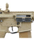 Lancer Tactical Gen 3 Archon 9" M-LOK M4 Airsoft Rifle w/ Delta Stock (Color: Tan)