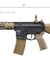 Airsoft Gun Lancer Tactical Archon 7" M-LOK Proline Series M4 Airsoft Rifle w/ Stubby Stock (Color: Two-Tone)