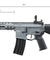 Airsoft Gun Lancer Tactical Archon 7" M-LOK Proline Series M4 Airsoft Rifle w/ Stubby Stock (Color: Gray)