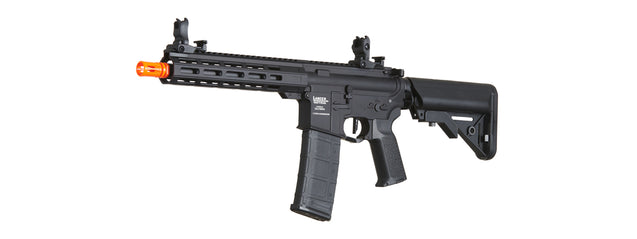 Airsoft Gun Lancer Tactical Viking 10" M-LOK Proline Series M4 Airsoft Rifle w/ Crane Stock (Color: Black)