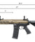 Lancer Tactical Blazer 7" M-LOK Proline Series M4 Airsoft Rifle with Delta Stock & Mock Suppressor