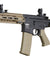 Lancer Tactical Blazer 7" M-LOK Proline Series M4 Airsoft Rifle with Delta Stock & Mock Suppressor (Color: Two-Tone)