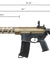 Lancer Tactical Gen 3 M-LOK 10" Airsoft M4 AEG with Delta Stock (Color: FDE Upper Receiver & Black Lower)
