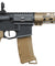 Lancer Tactical Gen 3 M-LOK 10" Airsoft M4 AEG with Delta Stock (Color: Two-Tone)