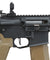 Lancer Tactical Gen 3 M-LOK 10" Airsoft M4 AEG with Delta Stock (Color: Two-Tone)