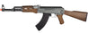 LT-728-Nb Ak-47 Aeg Rifle (Faux Wood), No Battery/Charger Airsoft Gun