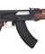 Lancer Tactical AK47 Airsoft AEG Rifle w/ Folding Stock, Battery & Charger (Color: Black / Faux Wood)
