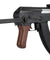 Lancer Tactical AK47 Airsoft AEG Rifle w/ Folding Stock, Battery & Charger (Color: Black / Faux Wood)