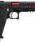 Lancer Tactical Knightshade Hi-Capa Gas Blowback Airsoft Pistol (Color: Black & Red)