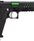 Lancer Tactical Knightshade Hi-Capa Gas Blowback Airsoft Pistol (Color: Black & Green)