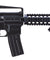UK Arms M-16A Spring Powered Rifle with 2 Magazines and 2 Stocks (Color: Black)