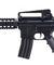 UK Arms M-16A Spring Powered Rifle with 2 Magazines and 2 Stocks (Color: Black)