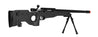 M1196B Bolt Action Airsoft Sniper Rifle W/ Folding Stock (BLACK)