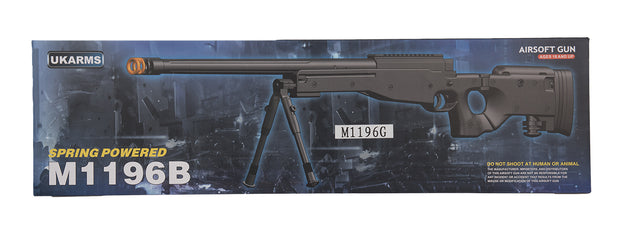 M1196G Bolt Action Airsoft Sniper Rifle W/ Folding Stock (OLIVE DRAB)