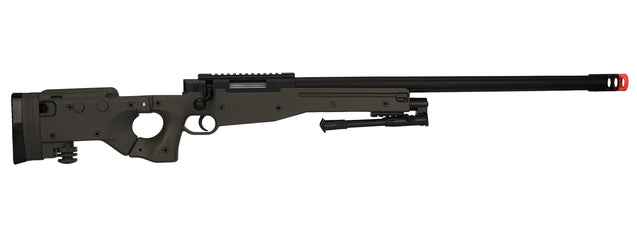 M1196G Bolt Action Airsoft Sniper Rifle W/ Folding Stock (OLIVE DRAB)