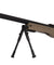 M1196T Bolt Action Airsoft Sniper Rifle W/ Folding Stock (TAN)