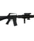 Well M16A3 Spring Rifle w/Laser, Flashlight, and Vertical Grip Airsoft Gun