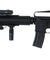 Well M16A3 Spring Rifle w/Laser, Flashlight, and Vertical Grip Airsoft Gun