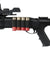 Airsoft Gun Spring Shotgun RIS w/ 4 Bullet Shells  Retractable LE Stock Shell Holder