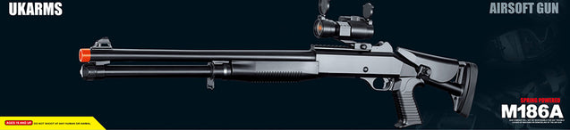 M186A UKARMS Spring Shotgun w/Retractable Stock