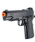 Uk Arms Airsoft De Metal Spring Pistol W/ Accessory Rail - Black Airsoft Gun Accessories